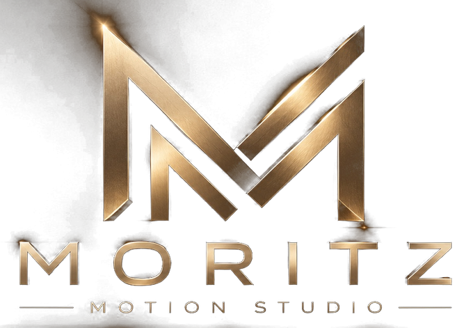 MORITZ MOTION STUDIO – goldenes MM-Logo